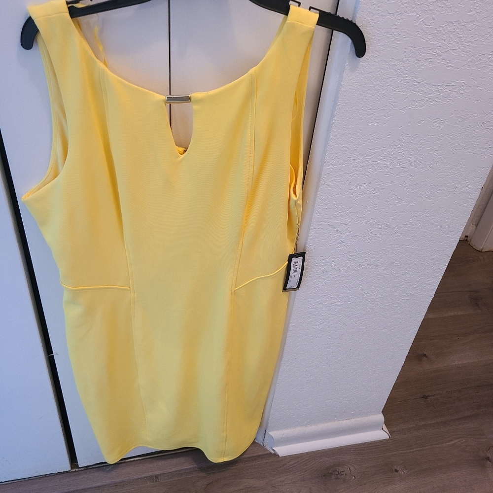 New knee length dress
